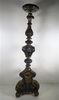 Barocker Altarleuchter, 18. Jahrhundert - Schmuck, Kunst & Antiquitäten