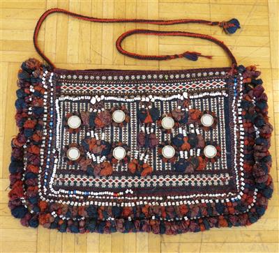 Gewirkte Tasche aus Afghanistan, entstanden um 1970 - Schmuck, Kunst & Antiquitäten