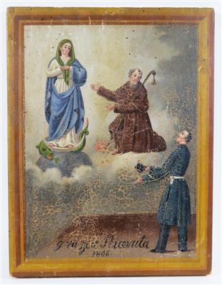 Ex Voto, Italienisch, 1866 - Gioielli, arte e antiquariato