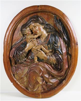 Madonna mit Kind, Ende 18./Anfang 19. Jahrhundert - Gioielli, arte e antiquariato