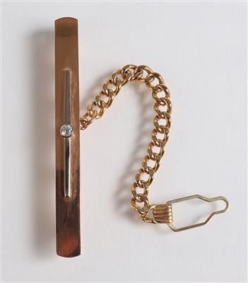 Altschliffdiamant Krawattenspange - Jewellery, Works of Art and art