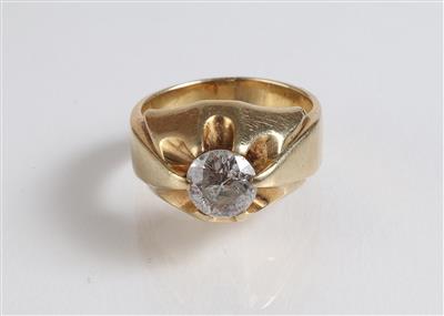 Solitärring ca. 1,50 ct - Jewellery, Works of Art and art