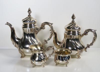 Deutsches Kaffeeservice - Emil Hermann "Dresdner Barock", 20. Jahrhundert - Schmuck, Kunst & Antiquitäten