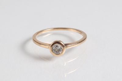 Solitärring ca. 0,25 ct - Gioielli, arte e antiquariato