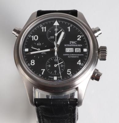 IWC Schaffhausen Pilots Watch Double - Jewelry, art and antiques