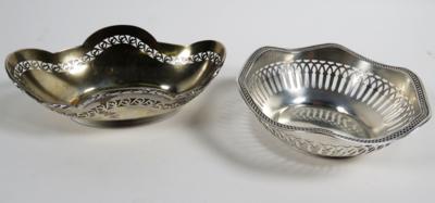 Zwei Silber-Schälchen - Binder Wilhelm, Schwäbisch Gmünd, 1. Viertel 20. Jahrhundert - Šperky, umění a starožitnosti
