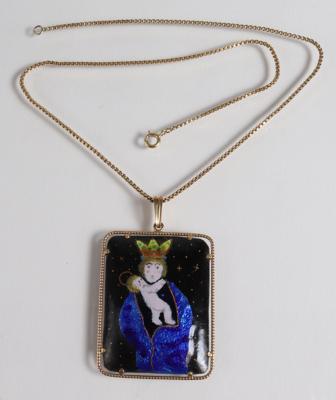 Anhänger "Madonna" an Venezianerkette - Jewellery, Works of Art and art