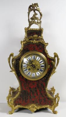 Französische Boulle-Uhr, bezeichnet L. Marti et Cie, 4. Viertel 19. Jahrhundert - Klenoty, umění a starožitnosti