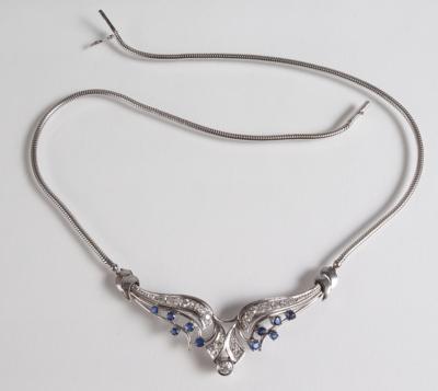 Brillant Diamant Collier zus. ca. 1 ct - Gioielli, arte e antiquariato