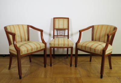 Paar Armlehhnsessel und ein Sessel - Gioielli, arte e antiquariato