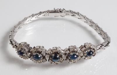 Brillant Diamant Armkette zus. ca. 1,20 ct - Klenoty, umění a starožitnosti