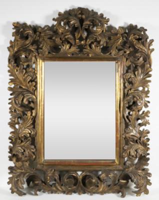 Florentiner Spiegelrahmen, Ende 19. Jahrhundert - Schmuck, Kunst & Antiquitäten