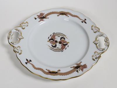 Runde gehenkelte Platte, Meissen, 20. Jahrhundert - Jewellery, Works of Art and art