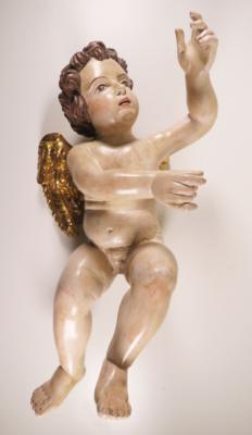 Großer Engel im Barockstil - Schmuck, Kunst & Antiquitäten