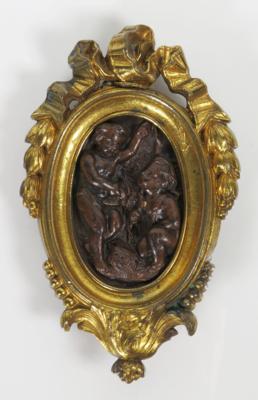 2 Putti nach der Jagd, 2. Hälfte 19. Jahrhundert - Arte, antiquariato e gioielli