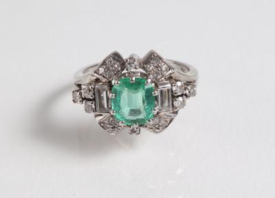 Diamant Damenring zus. c. a 0,65 ct - Umění, starožitnosti, šperky
