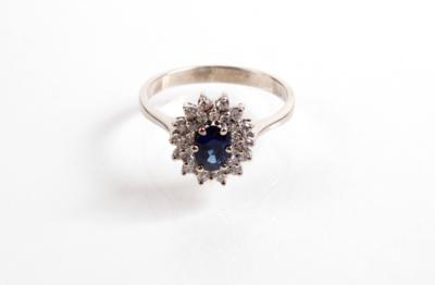 Diamant Damenring zus. ca. 0,30 ct - Arte, antiquariato e gioielli