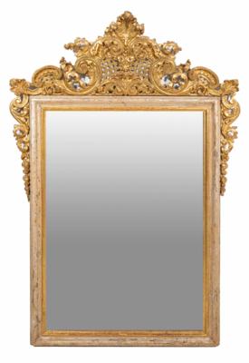 Salonspiegel, teils unter Verwendung originaler Teile des 18. Jahrhunderts - Antiques, art and jewellery