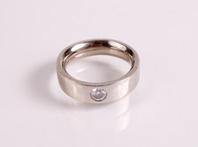 Solitärring 0,27 ct - Antiques, art and jewellery