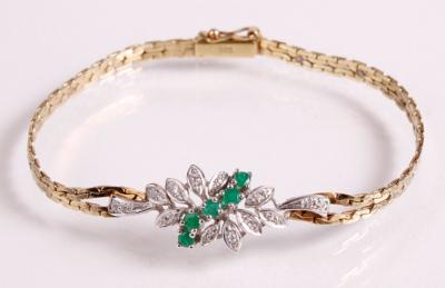 Diamant Armkette - Antiques, art and jewellery