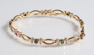 Diamantarmkette - Antiques, art and jewellery