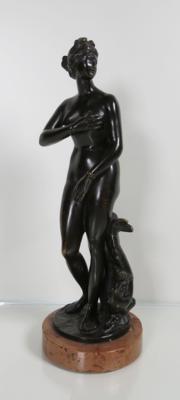 Venus mit Amor auf Delphin reitend, 20. Jahrhundert, nach der antiken Venus Medici - Antiques, art and jewellery