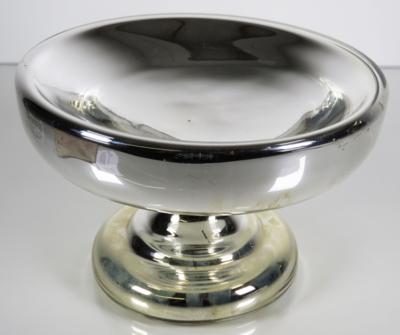 Silberglas-Aufsatzschale - From the estate of SEPP FORCHER