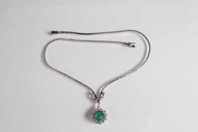 Brillant Collier zus. ca. 1,40 ct - Schmuck, Kunst & Antiquitäten