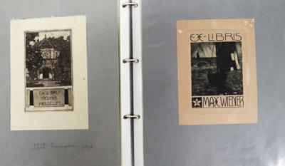 Konvolut von ca. 160 Ex Libris, vornehmlich Österreich, Ungarn und Tschechien, um 1920 - Schmuck, Kunst & Antiquitäten