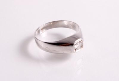Solitärring ca. 0,30 ct - Antiques, art and jewellery