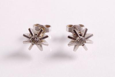2 Brillant Ohrstecker zus. ca. 0,25 ct - Antiques, art and jewellery