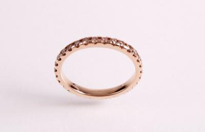 Memoryring zus. ca. 0,90 ct - Antiques, art and jewellery