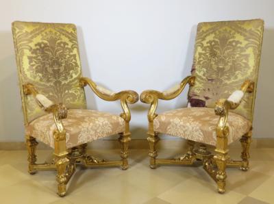 Paar Fauteuils im Louis XVStil - Antiques, art and jewellery