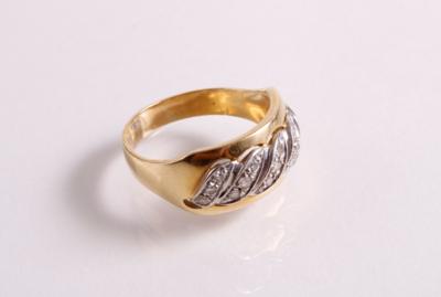 Diamant Damenring - Antiques, art and jewellery