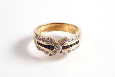 Diamant Damenring zus. ca. 0,25 ct - Antiques, art and jewellery