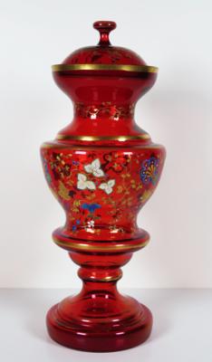 Vase, Böhmen, 2. Hälfte 19. Jahrhundert - Antiques, art and jewellery