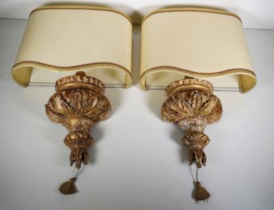 Paar Wandappliken im Barockstil - Antiques, art and jewellery