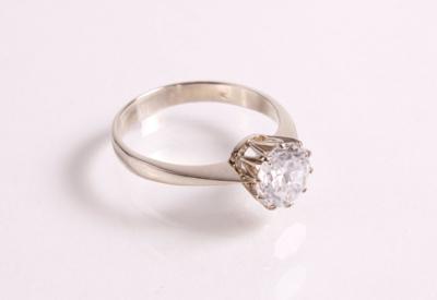 Solitärring ca. 1,28 ct - Antiques, art and jewellery