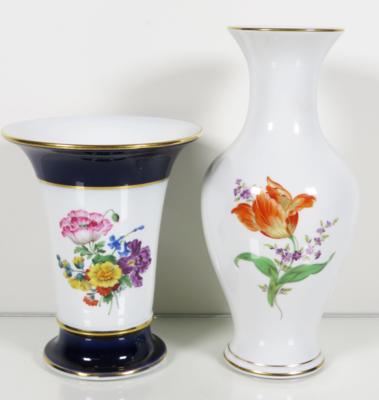 2 Vasen, Meissen, 20. Jahrhundert - Antiques, art and jewellery