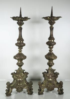 Paar Altarleuchter, 18. Jahrhundert - Antiques, art and jewellery