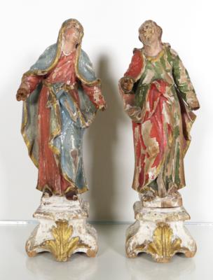 Trauernde hl. Maria und hl. Johannes, 18. Jahrhundert - Antiques, art and jewellery