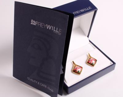 2 Frey Wille Ohrstecker - Jewellery, art and antiques
