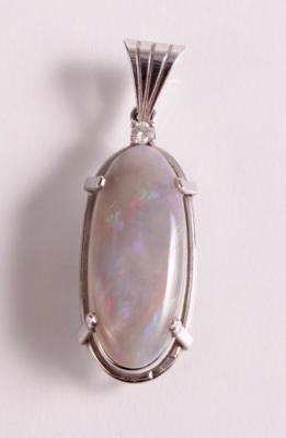 Brillant Opal Anhänger - Jewellery, art and antiques