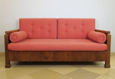 Sofa im Biedermeierstil, unter Verwendung originaler Teile des 19. Jahrhunderts - Schmuck, Kunst und Antiquitäten