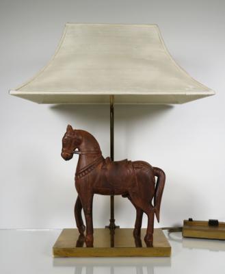 Tischlampe "Pferd", 20. Jahrhundert - Schmuck, Kunst und Antiquitäten