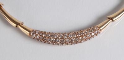 Brillantcollier zus. ca. 2,20 ct - Schmuck, Kunst & Antiquitäten