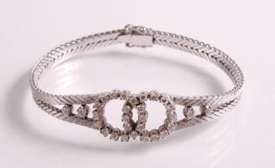 Diamantarmband ca 0,75 ct - Antiques, art and jewellery
