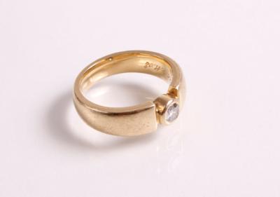 Solitärring ca. 0,25 ct - Antiques, art and jewellery