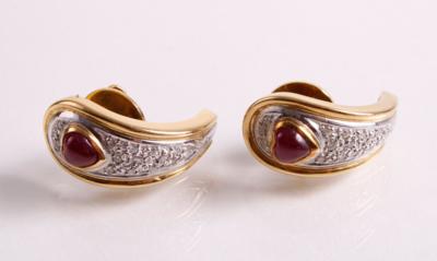 2 Brillant Ohrstecker zus. 0,23 ct - Jewellery, antiques and art