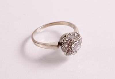 Brillant Damenring zus. ca. 0,85 ct - Jewellery, antiques and art